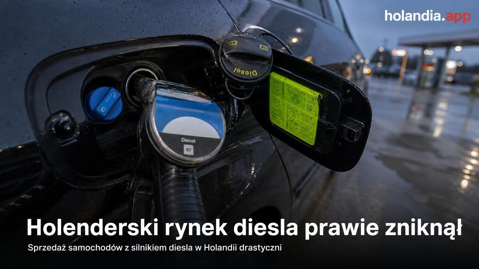 Holenderski rynek diesla prawie zniknął