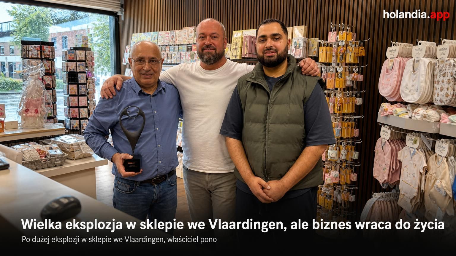 Wielka eksplozja w sklepie we Vlaardingen, ale biznes wraca do życia