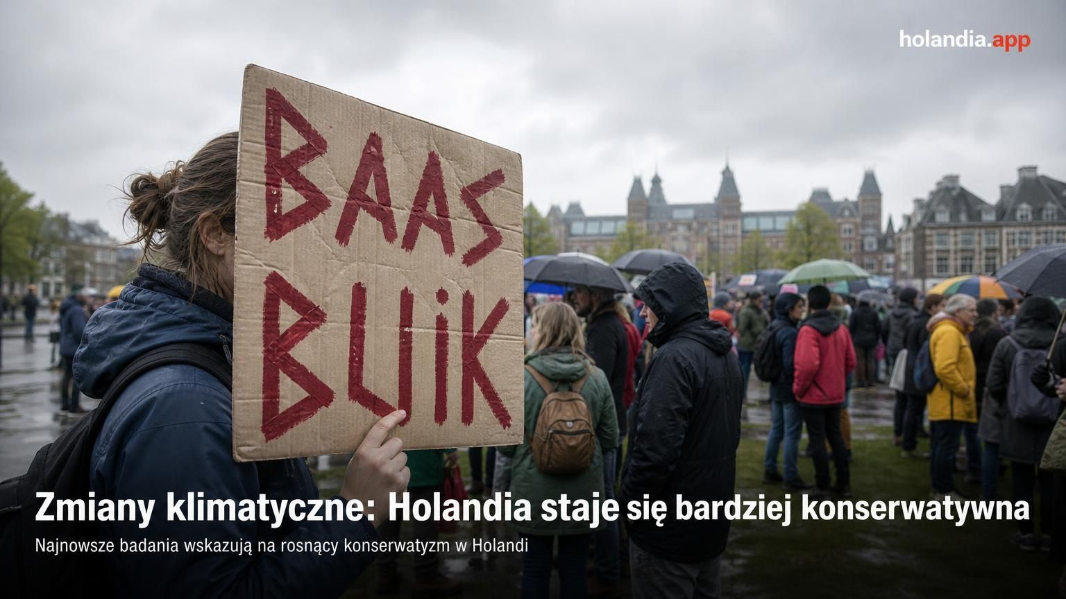 Zmiany klimatyczne: Holandia staje się bardziej konserwatywna