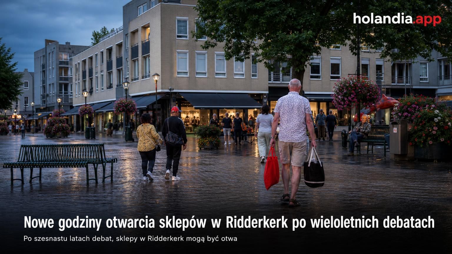 Nowe godziny otwarcia sklepów w Ridderkerk po wieloletnich debatach