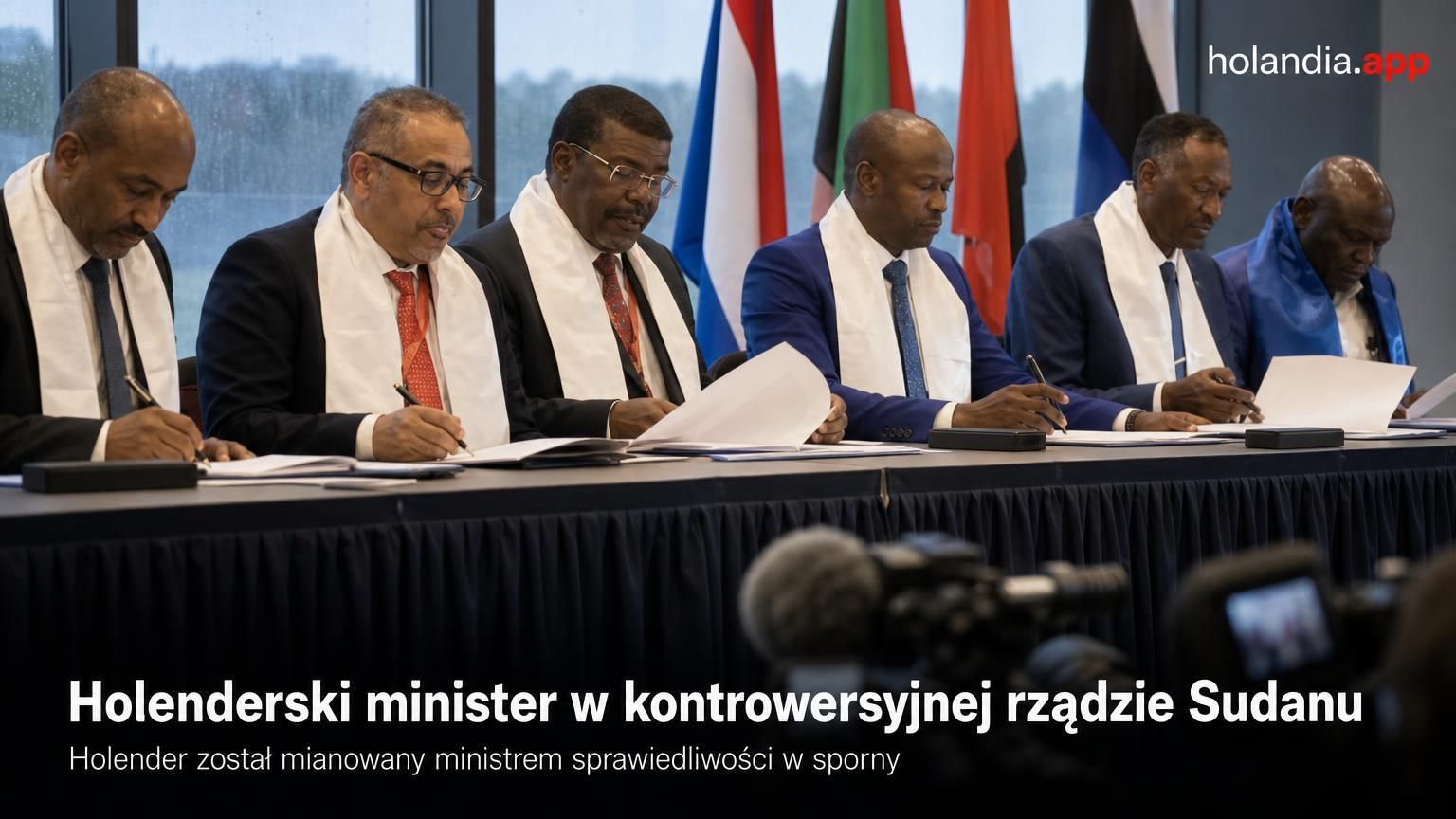 Holenderski minister w kontrowersyjnej rządzie Sudanu