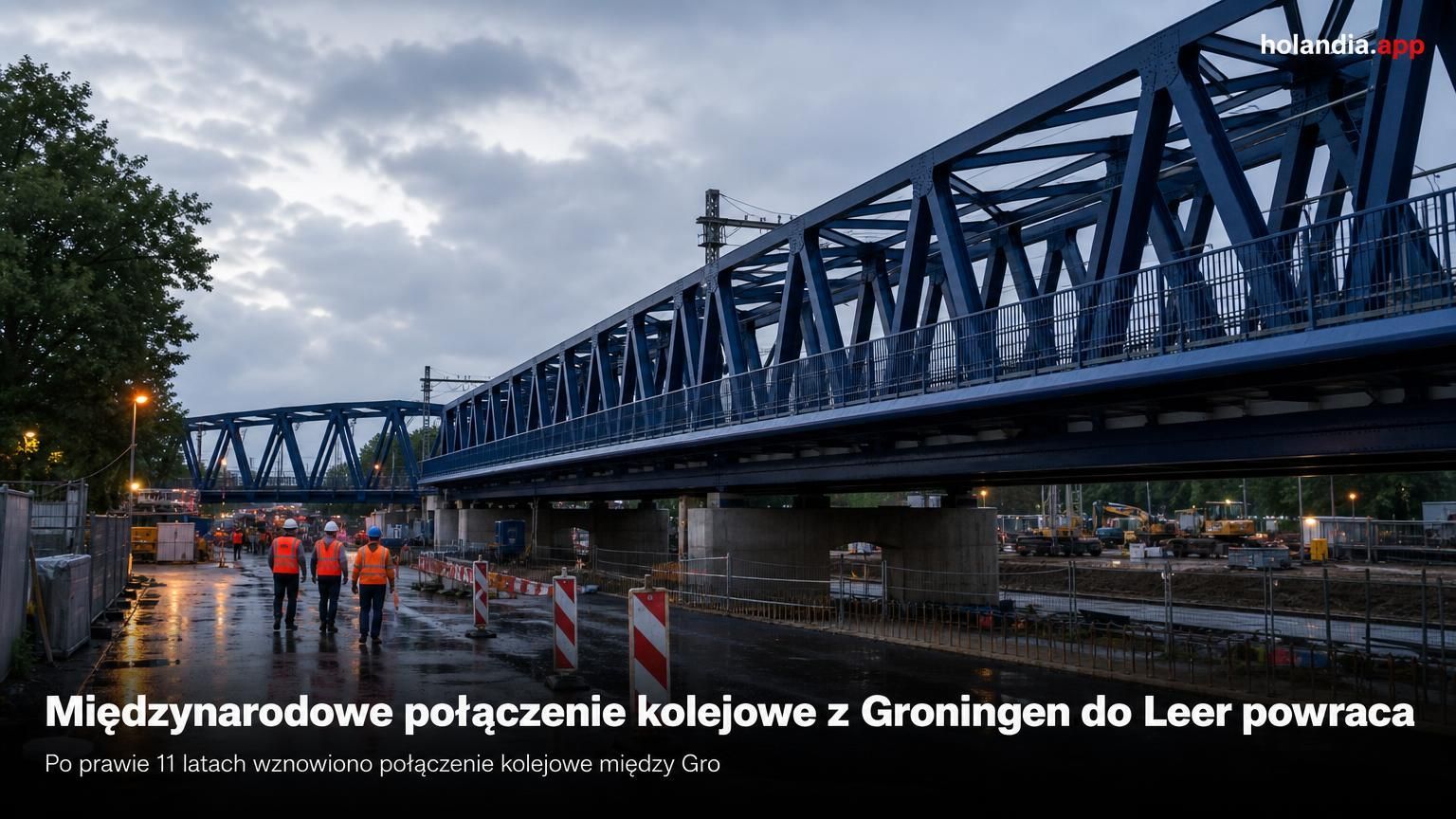 Międzynarodowe połączenie kolejowe z Groningen do Leer powraca
