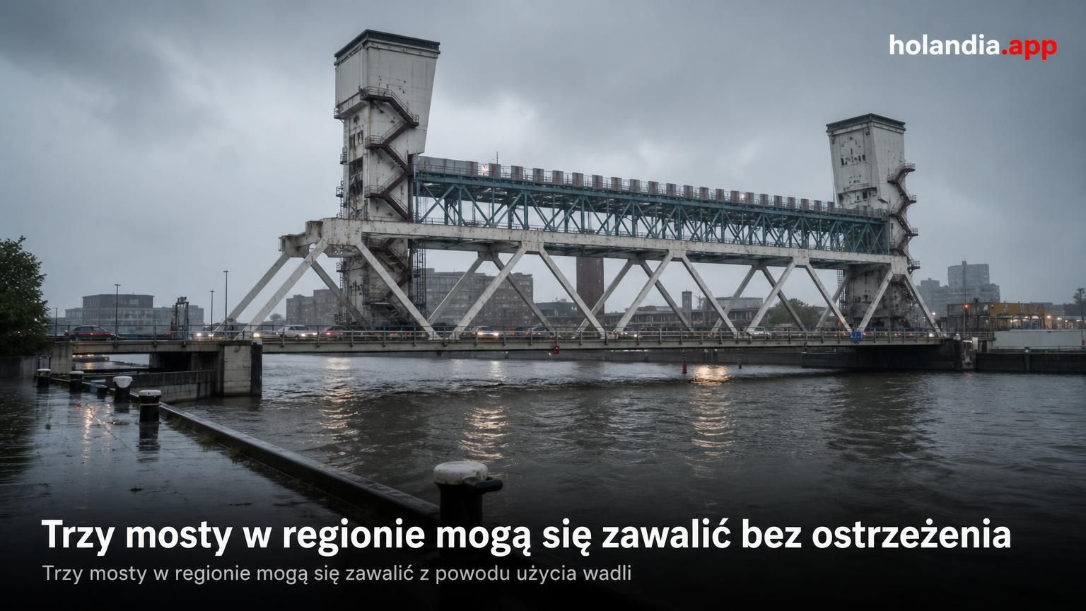 Trzy mosty w regionie mogą się zawalić bez ostrzeżenia