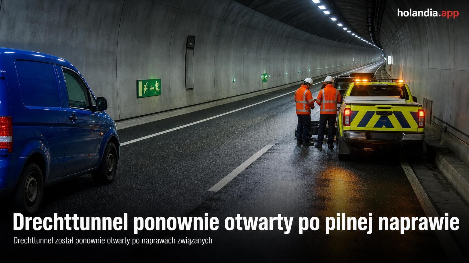 Drechttunnel ponownie otwarty po pilnej naprawie
