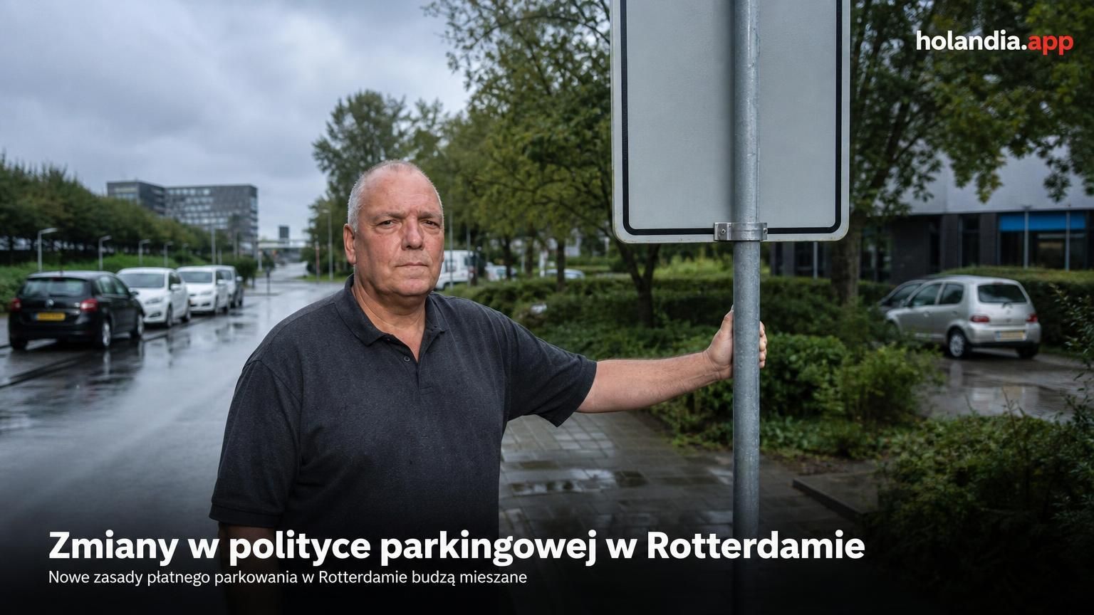 Rotterdam: Mieszkańcy o płatnym parkowaniu