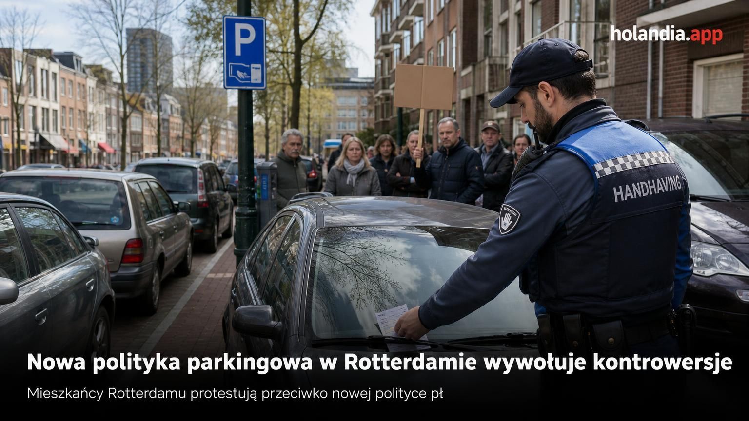 Nowa polityka parkingowa w Rotterdamie wywołuje kontrowersje