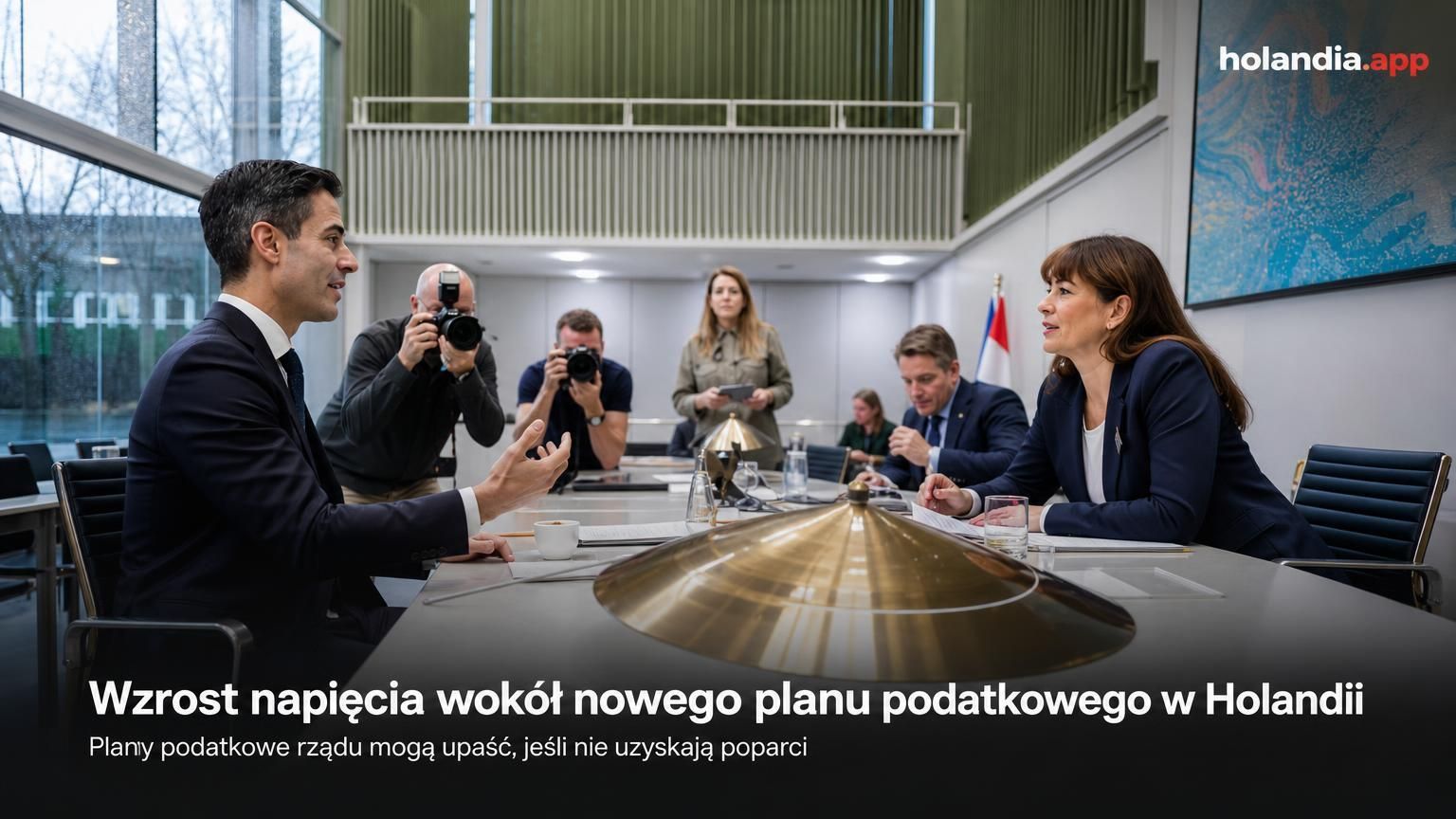 Wzrost napięcia wokół nowego planu podatkowego w Holandii