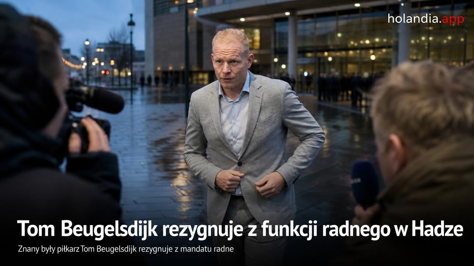 Tom Beugelsdijk rezygnuje z funkcji radnego w Hadze