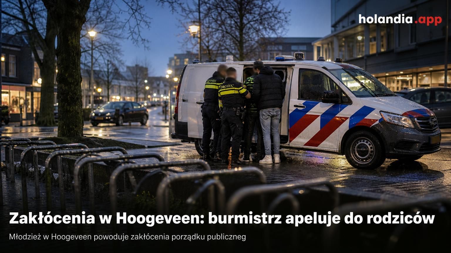 Zakłócenia w Hoogeveen: burmistrz apeluje do rodziców