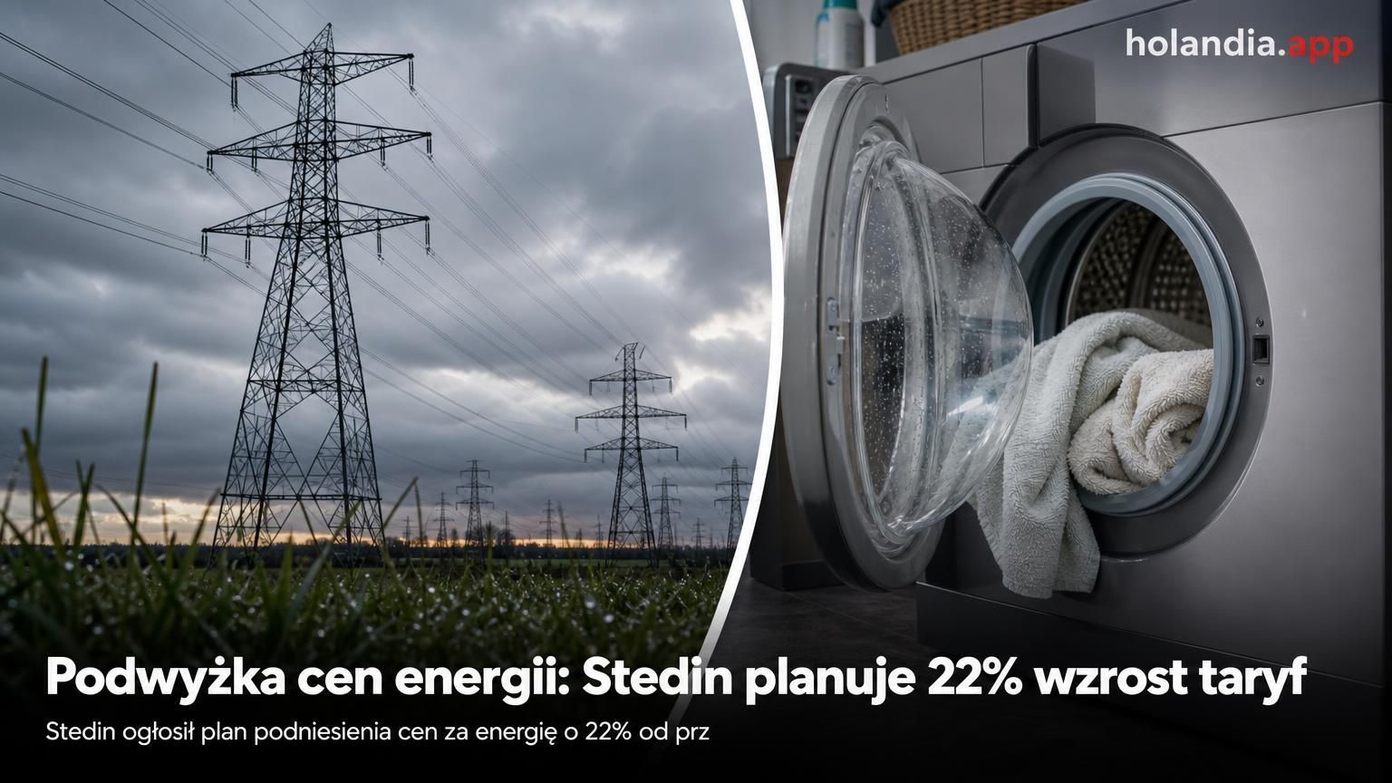 Podwyżka cen energii: Stedin planuje 22% wzrost taryf