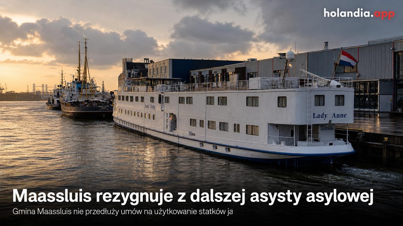 Maassluis rezygnuje z dalszej asysty asylowej