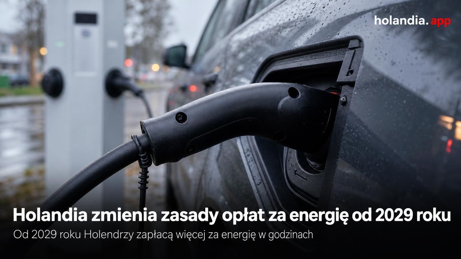Holandia zmienia zasady opłat za energię od 2029 roku