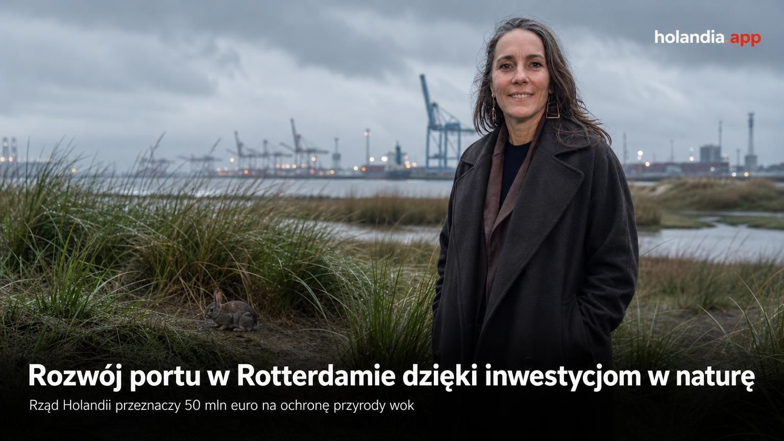 Rozwój portu w Rotterdamie dzięki inwestycjom w naturę