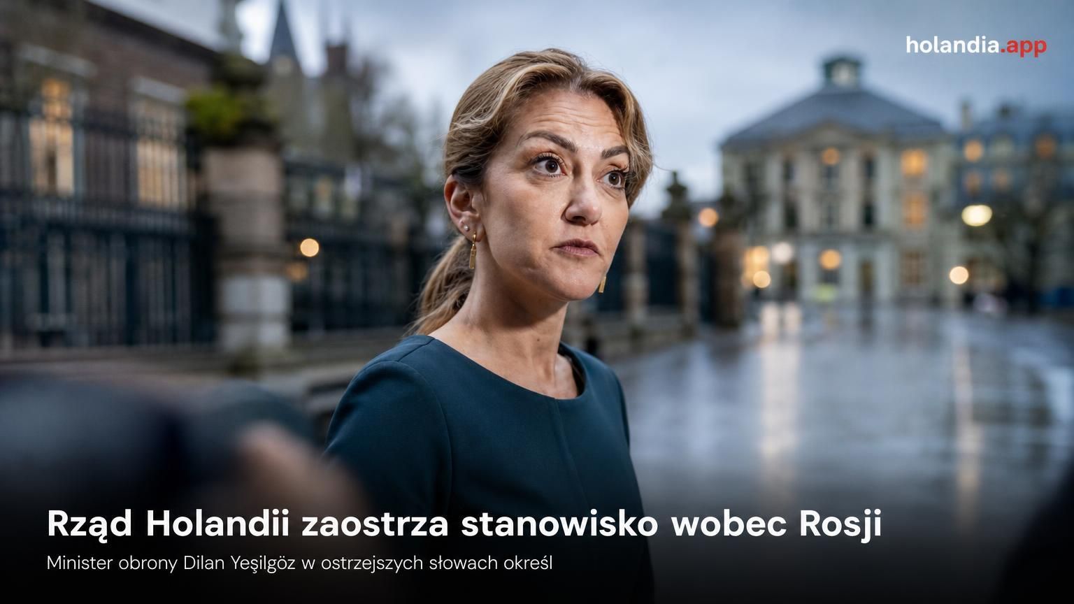 Rząd Holandii zaostrza stanowisko wobec Rosji