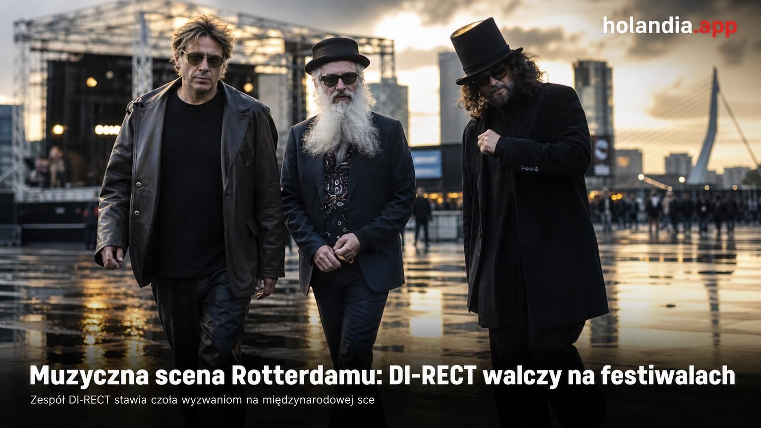 Muzyczna scena Rotterdamu: DI-RECT walczy na festiwalach