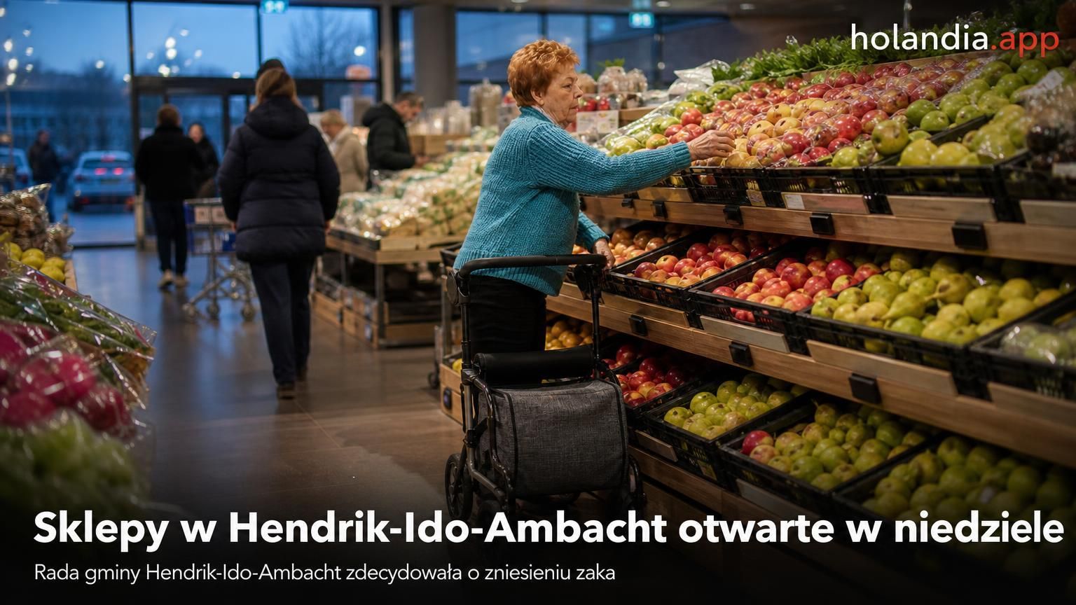 Sklepy w Hendrik-Ido-Ambacht otwarte w niedziele