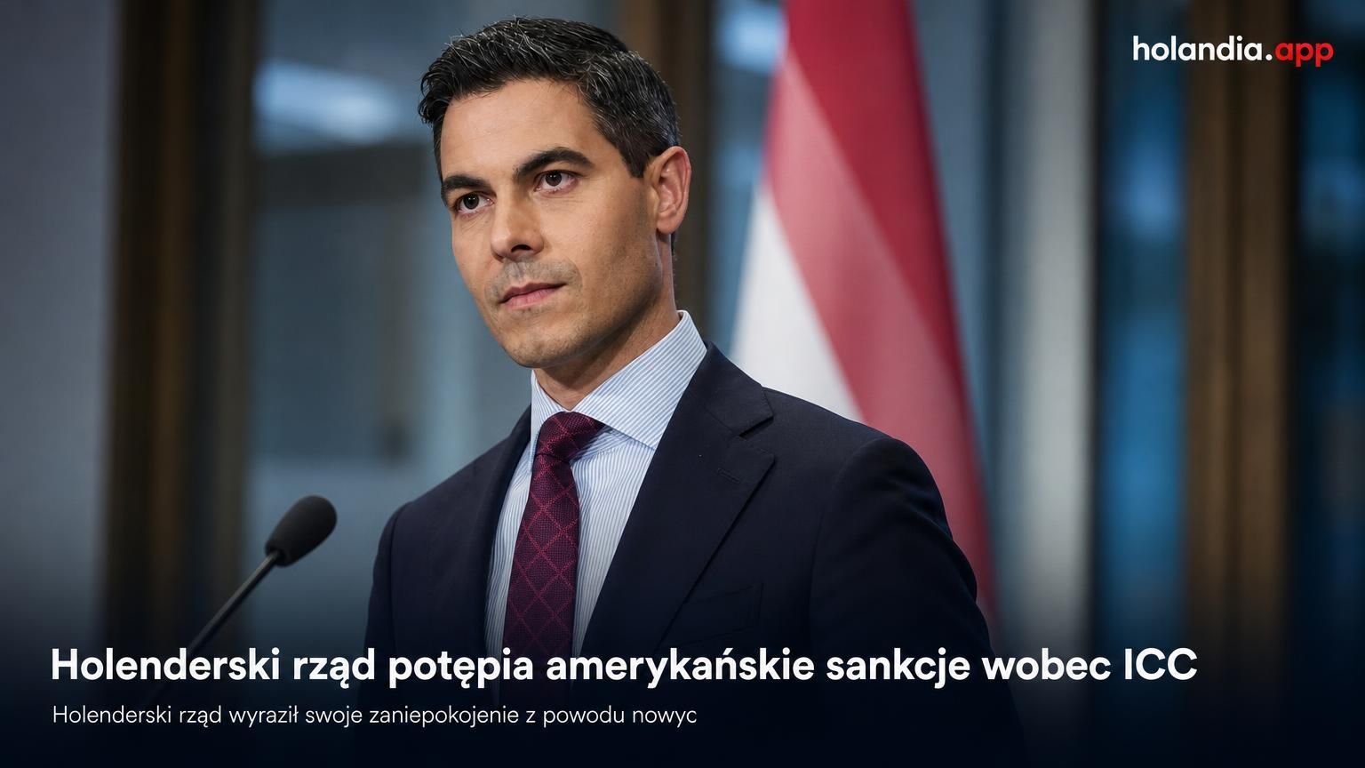 Holenderski rząd potępia amerykańskie sankcje wobec ICC