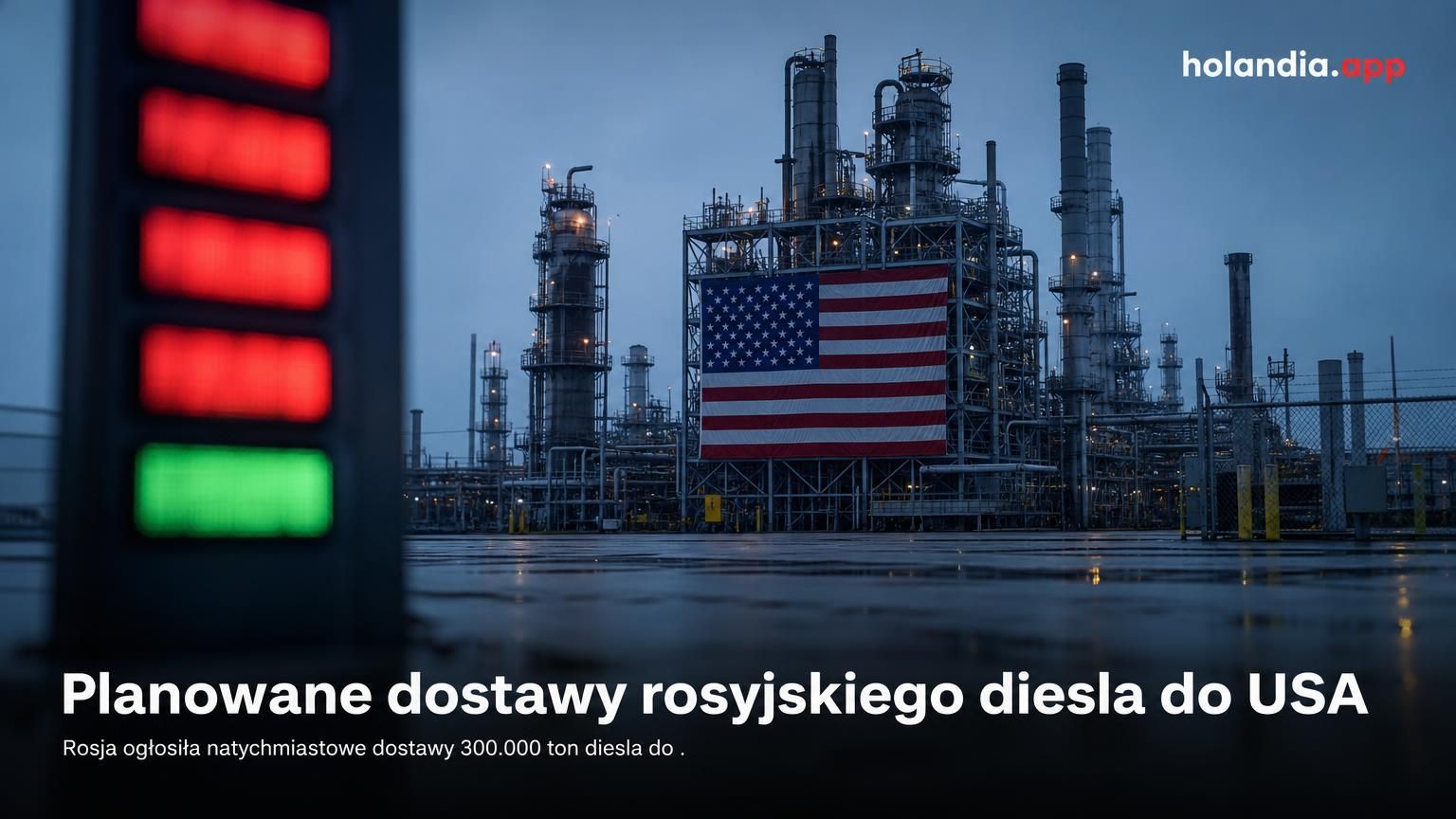 Planowane dostawy rosyjskiego diesla do USA