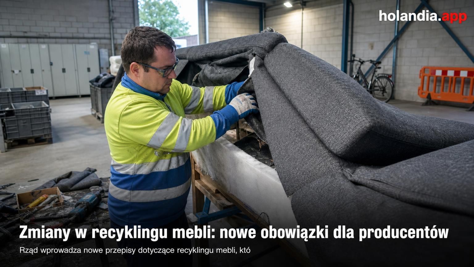 Zmiany w recyklingu mebli: nowe obowiązki dla producentów