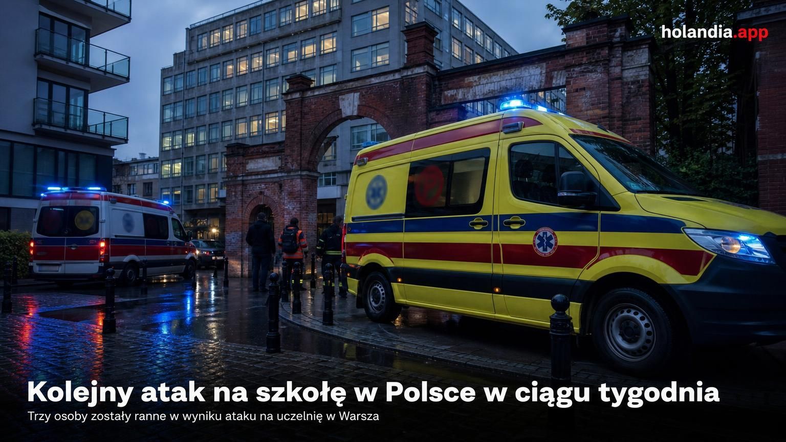 Kolejny atak na szkołę w Polsce w ciągu tygodnia